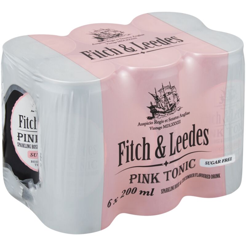 FITCH & LEEDES PINK TONIC 6S – 200ML